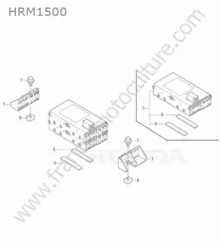 HONDA - HRM1500 : Batterie