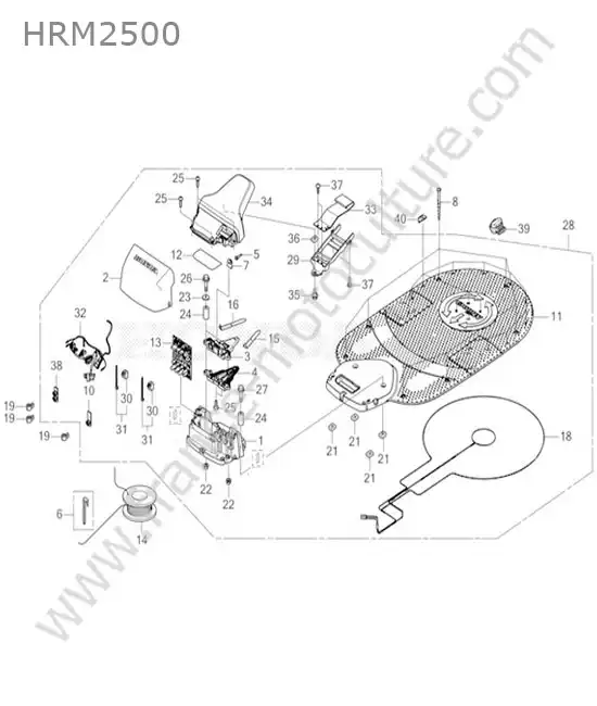 Station HONDA HRM2500