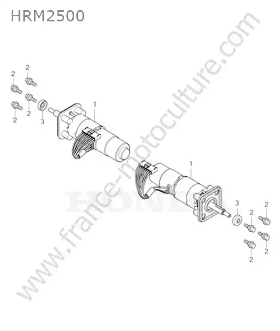 Moteur de roue HONDA HRM2500
