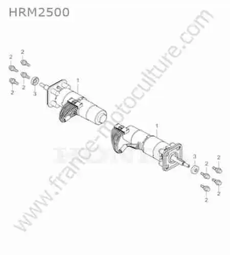 HONDA - HRM2500 : Moteur de roue
