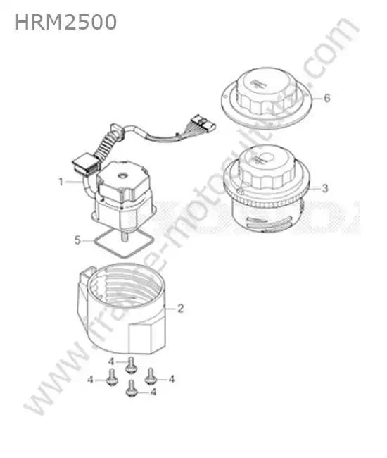 Moteur de coupe HONDA HRM2500