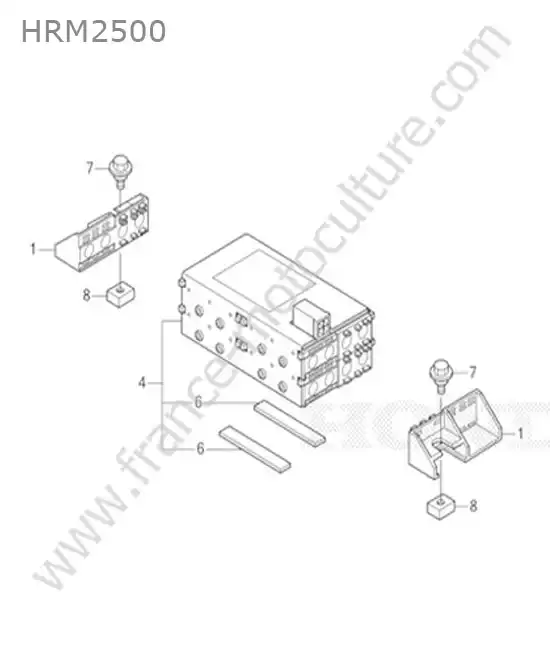 Batterie HONDA HRM2500