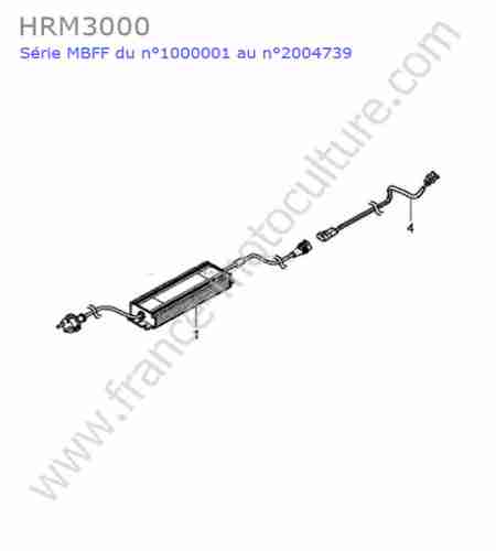 HONDA - HRM3000 : Transformateur
