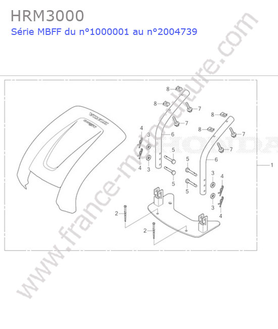 Abri HONDA HRM3000