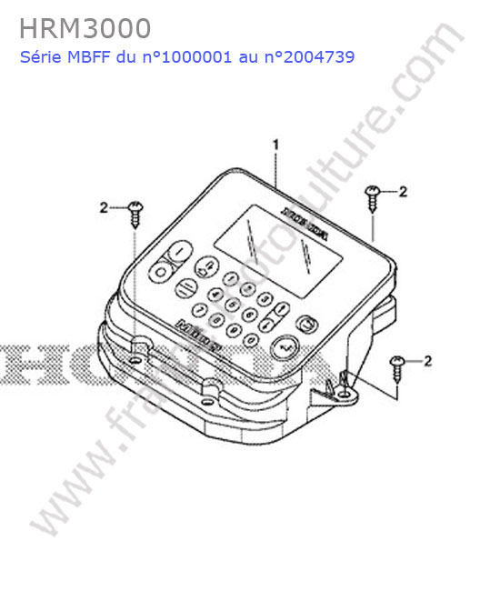 Clavier HONDA HRM3000
