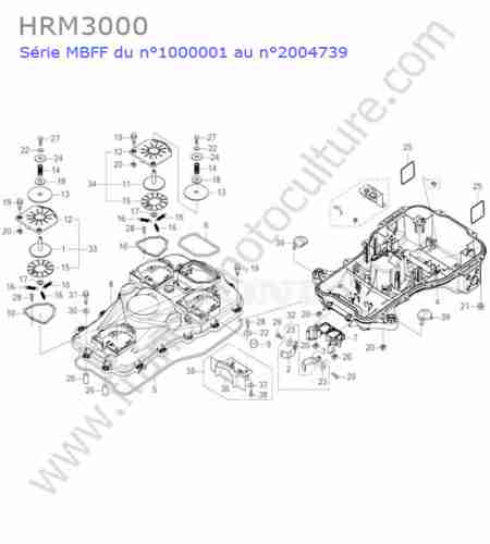 HONDA - HRM3000 : Chassis