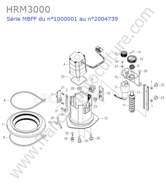 Moteur coupe HONDA HRM3000