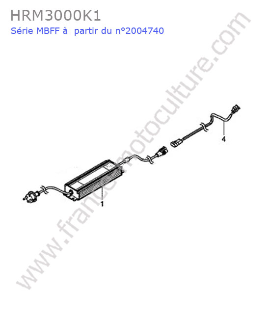 Transformateur HONDA HRM3000K1