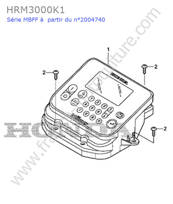 Clavier HONDA HRM3000K1