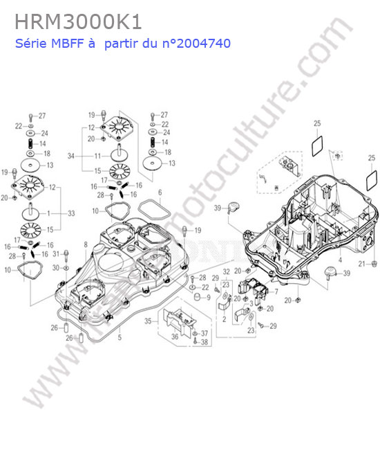 Chassis HONDA HRM3000K1