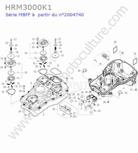HONDA - HRM3000K1 : Chassis