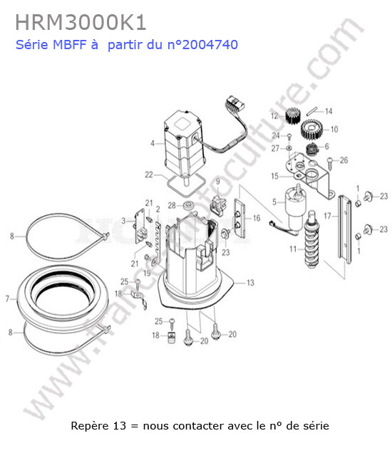 Moteur coupe HONDA HRM3000K1