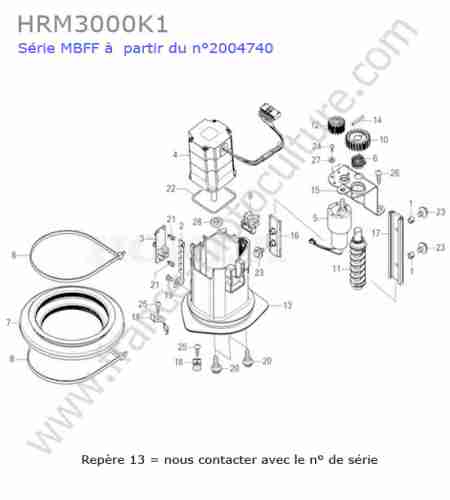 HONDA - HRM3000K1 : Moteur coupe