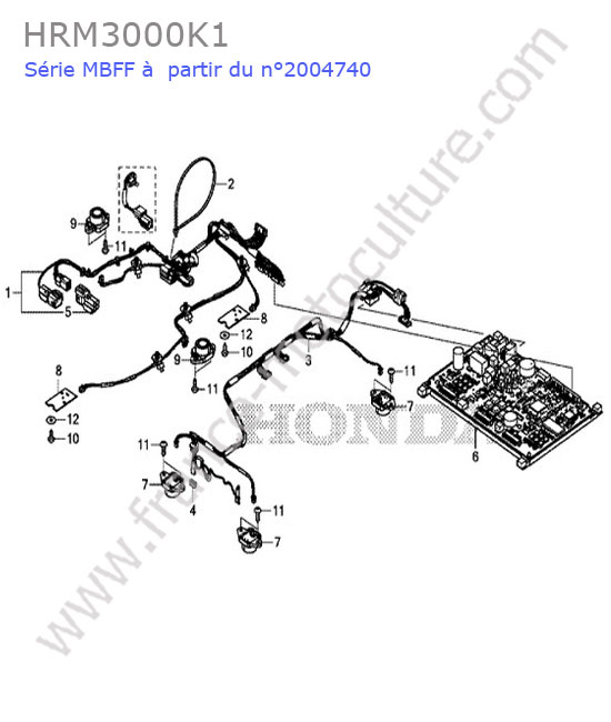 Faisceau electrique HONDA HRM3000K1