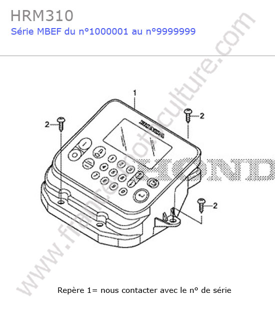 Clavier HONDA HRM310
