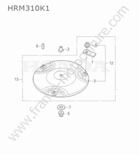 HONDA - HRM310K1 : Plateau coupe
