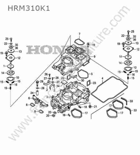 HONDA - HRM310K1 : Chassis