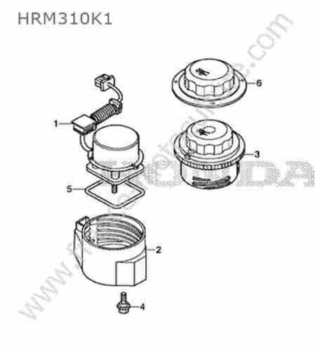 HONDA - HRM310K1 : Moteur coupe