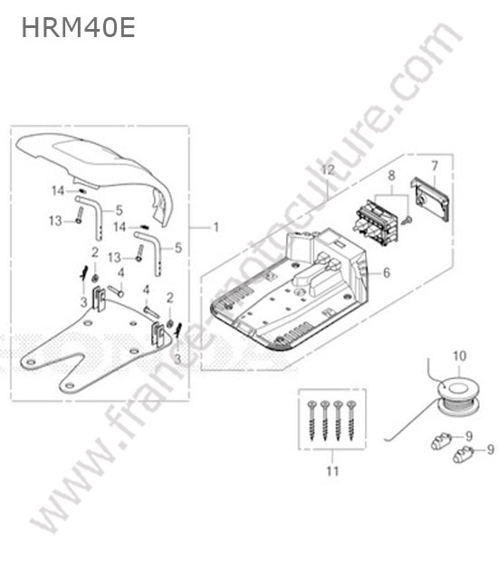 Station / abri HONDA HRM40