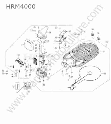 HONDA - HRM4000 : Station