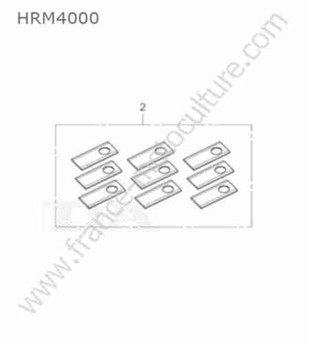 HONDA - HRM4000 : Accessoires