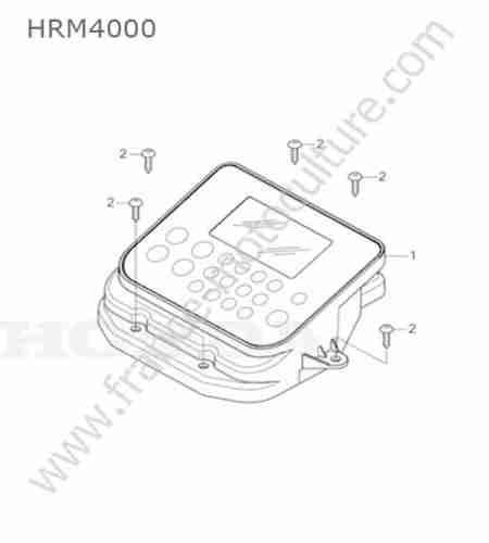 HONDA - HRM4000 : Clavier
