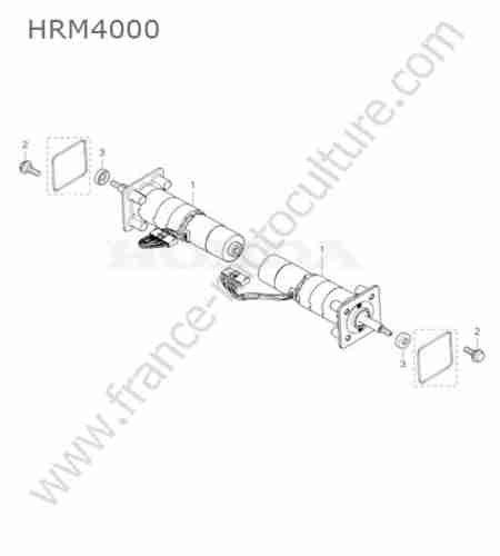 HONDA - HRM4000 : Moteur roue
