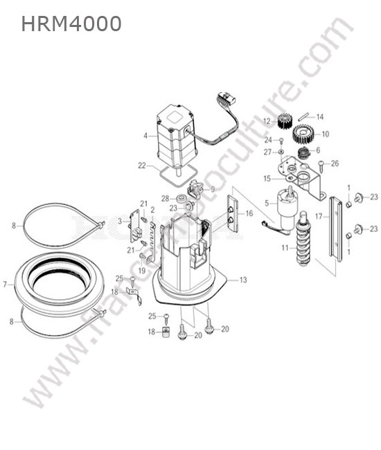 Moteur coupe HONDA HRM4000