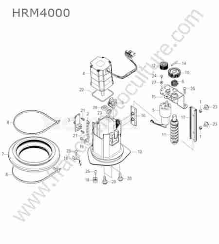 HONDA - HRM4000 : Moteur coupe
