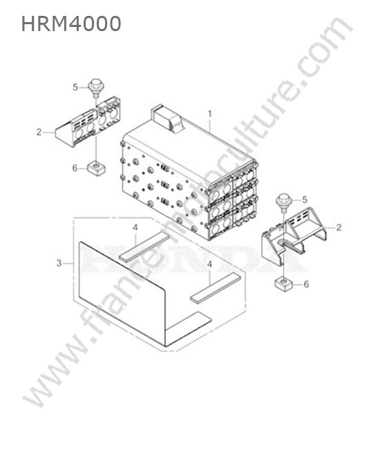 Batterie HONDA HRM4000
