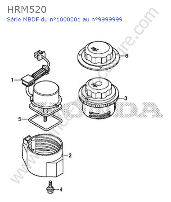 Moteur coupe HONDA HRM520