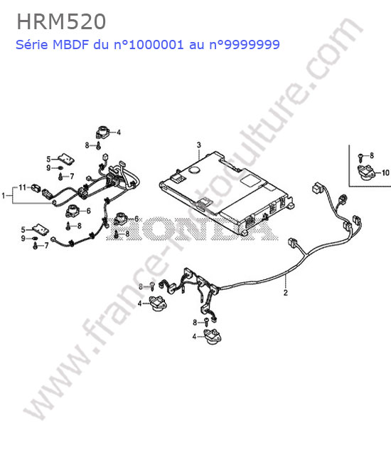 Faisceau electrique HONDA HRM520
