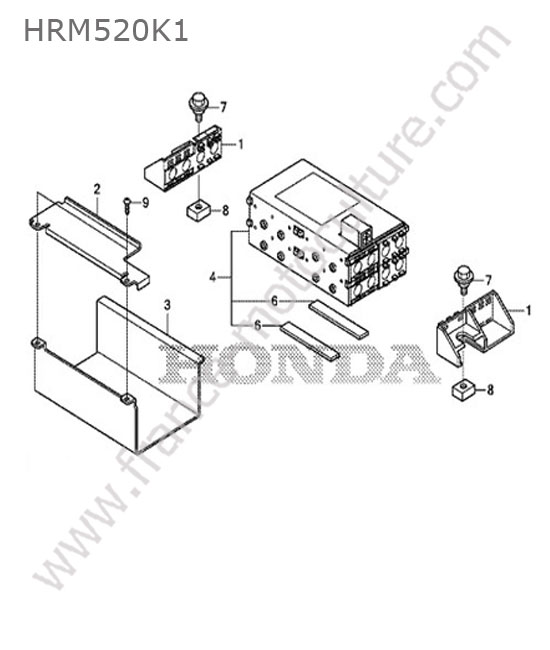 Batterie HONDA HRM520K1