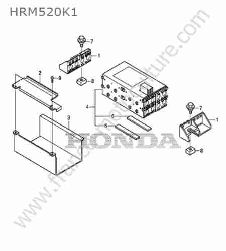 HONDA - HRM520K1 : Batterie
