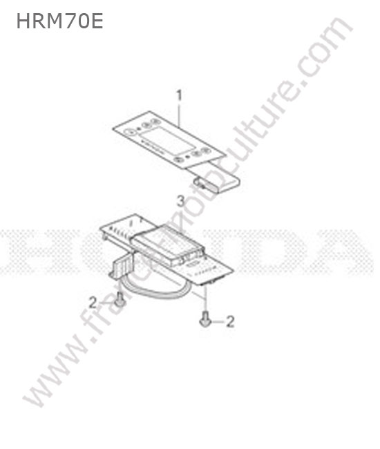 Clavier / ecran HONDA HRM70