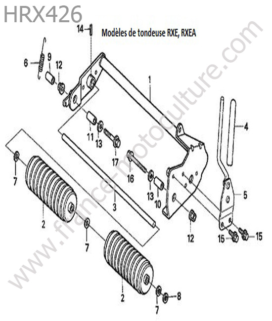 Rouleau (rxe) HONDA HRX426