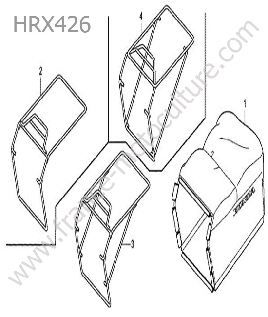 Panier HONDA HRX426