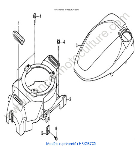 Carter ventilation - C5 HONDA HRX537