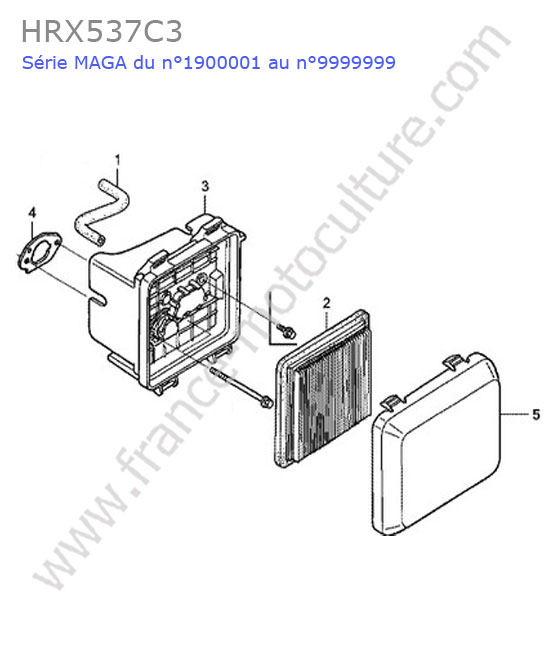 Filtre air HONDA HRX537C3