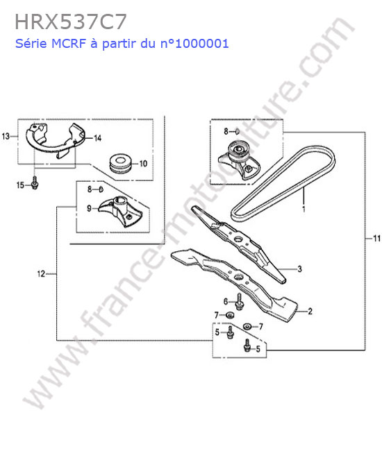 Lame HONDA HRX537C7