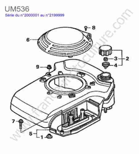 HONDA - UM536 : Reservoir