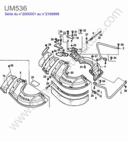 HONDA - UM536 : Carter coupe