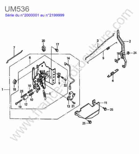 HONDA - UM536 : Regulateur