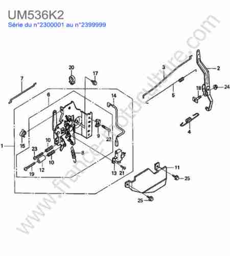 HONDA - UM536K2 : Regulateur