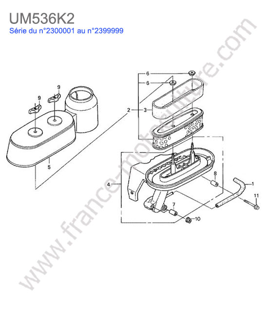 Filtre air HONDA UM536K2