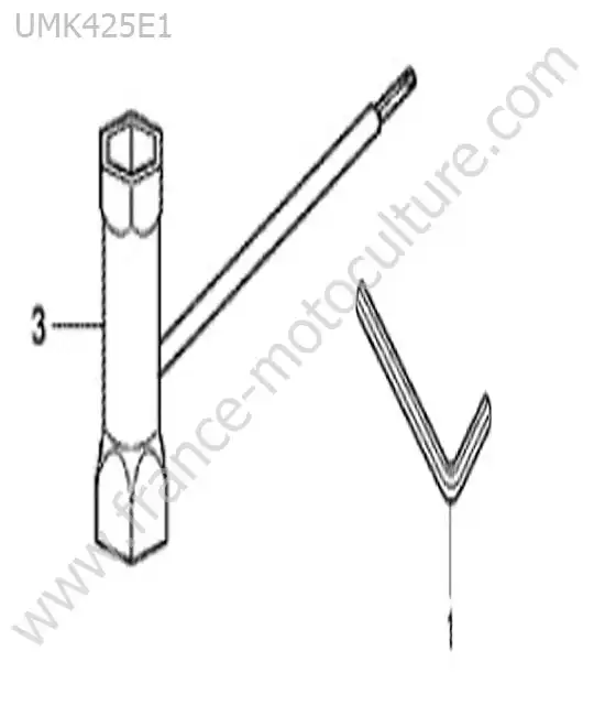 Accessoires HONDA UMK425-1