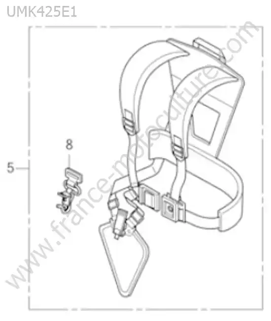 Harnais HONDA UMK425-1