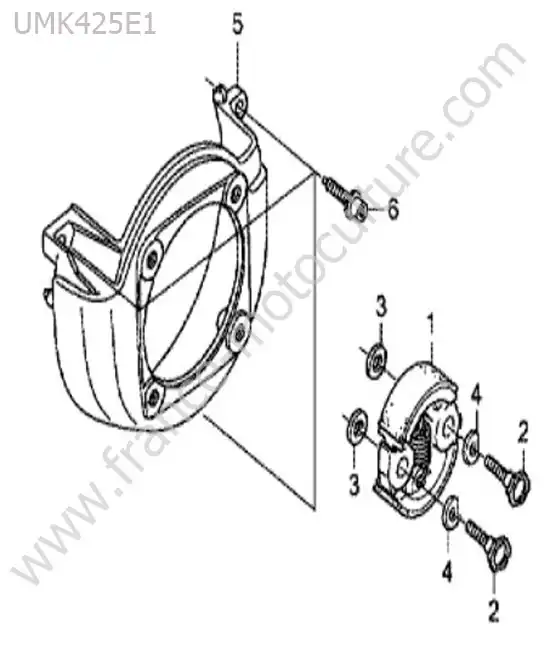 Embrayage HONDA UMK425-1
