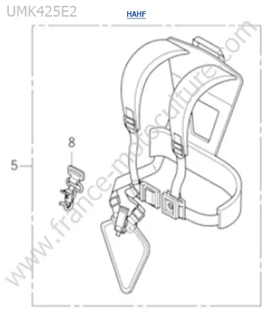 Harnais HONDA UMK425-2-1