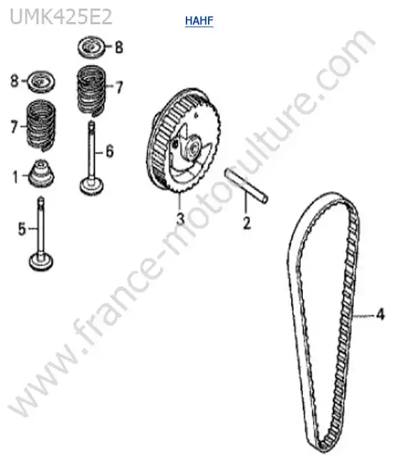 Poulie a cames HONDA UMK425-2-1